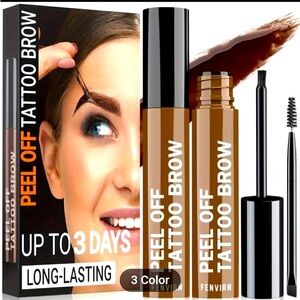 NWT FENVIRN Peel off Tattoo Brow Vegan Friendly